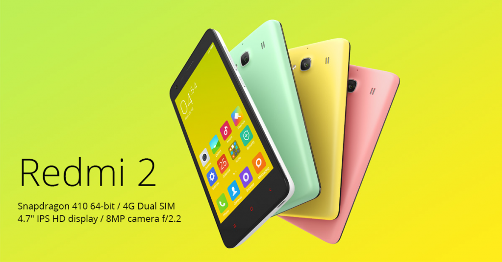 Redmi 2 - Rekomendasi Android 4G LTE Harga 1 Jutaan