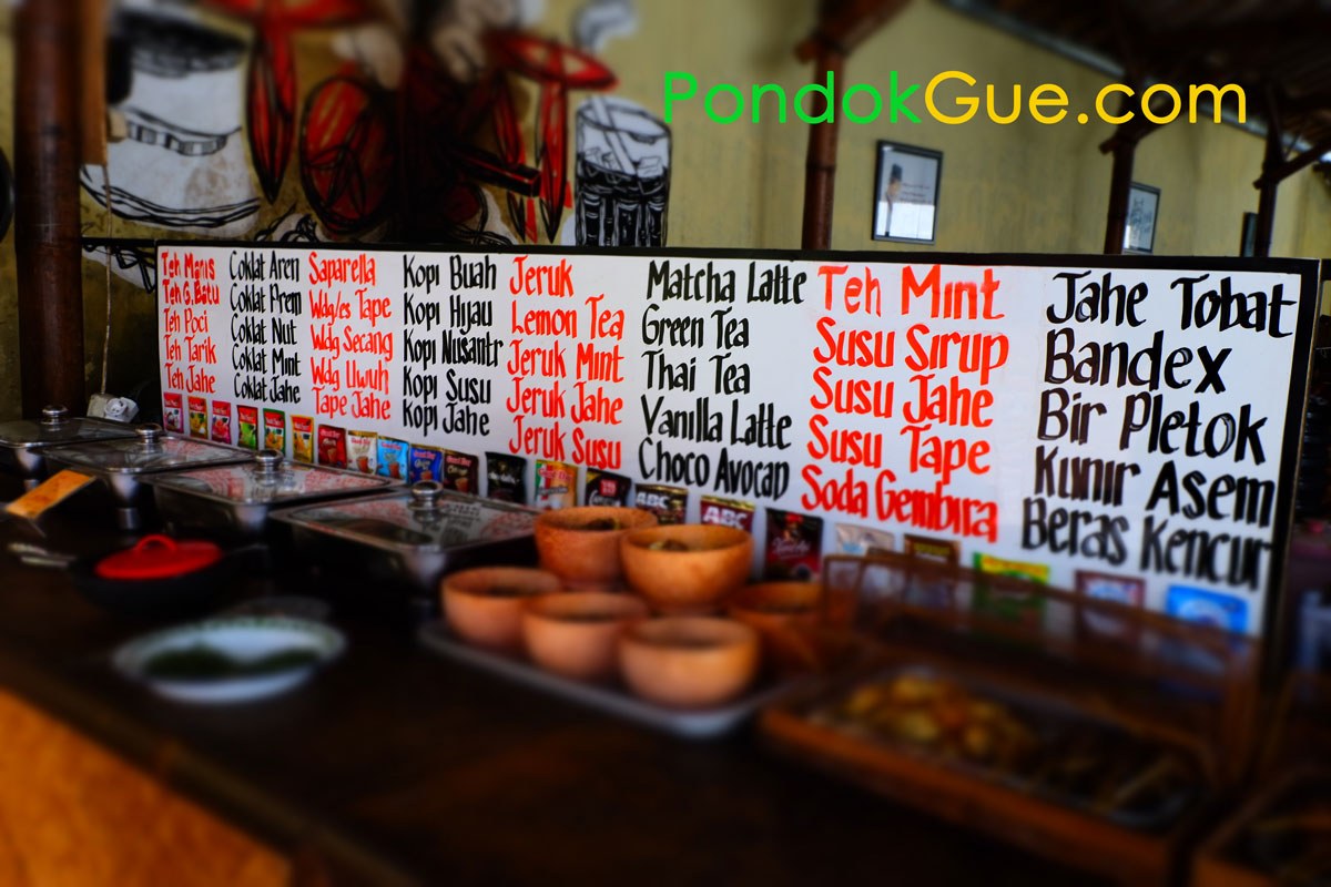 Menu-Menu Angkringan Tobat