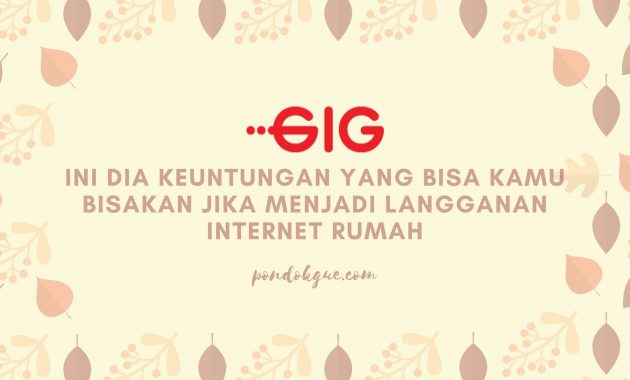 Ini Dia Keuntungan yang Bisa Kamu Bisakan Jika Menjadi Langganan Internet Rumah