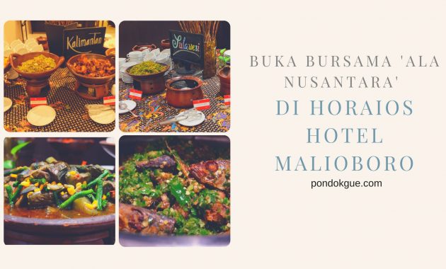 Buka Bursama 'Ala Nusantara' di Horaios Hotel Malioboro