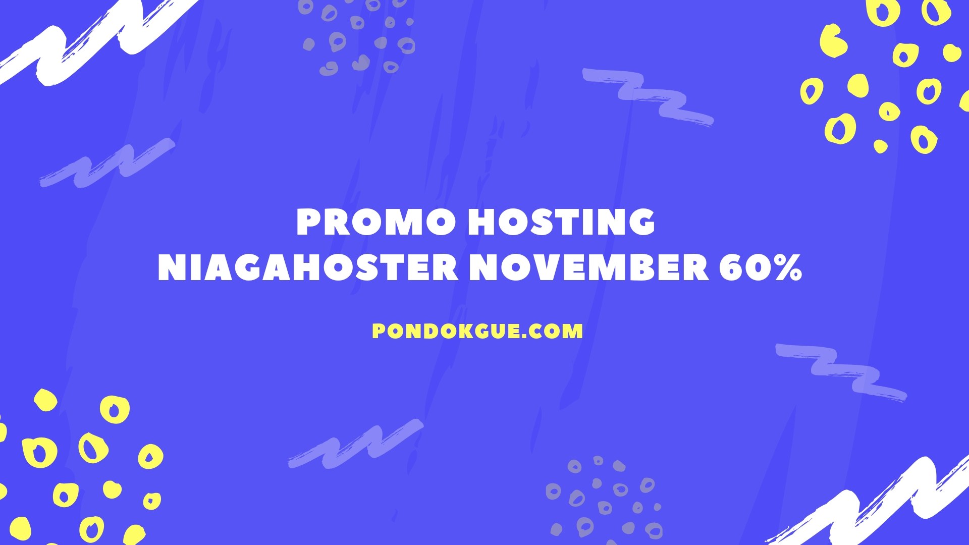 Promo Hosting NiagaHoster November 60%