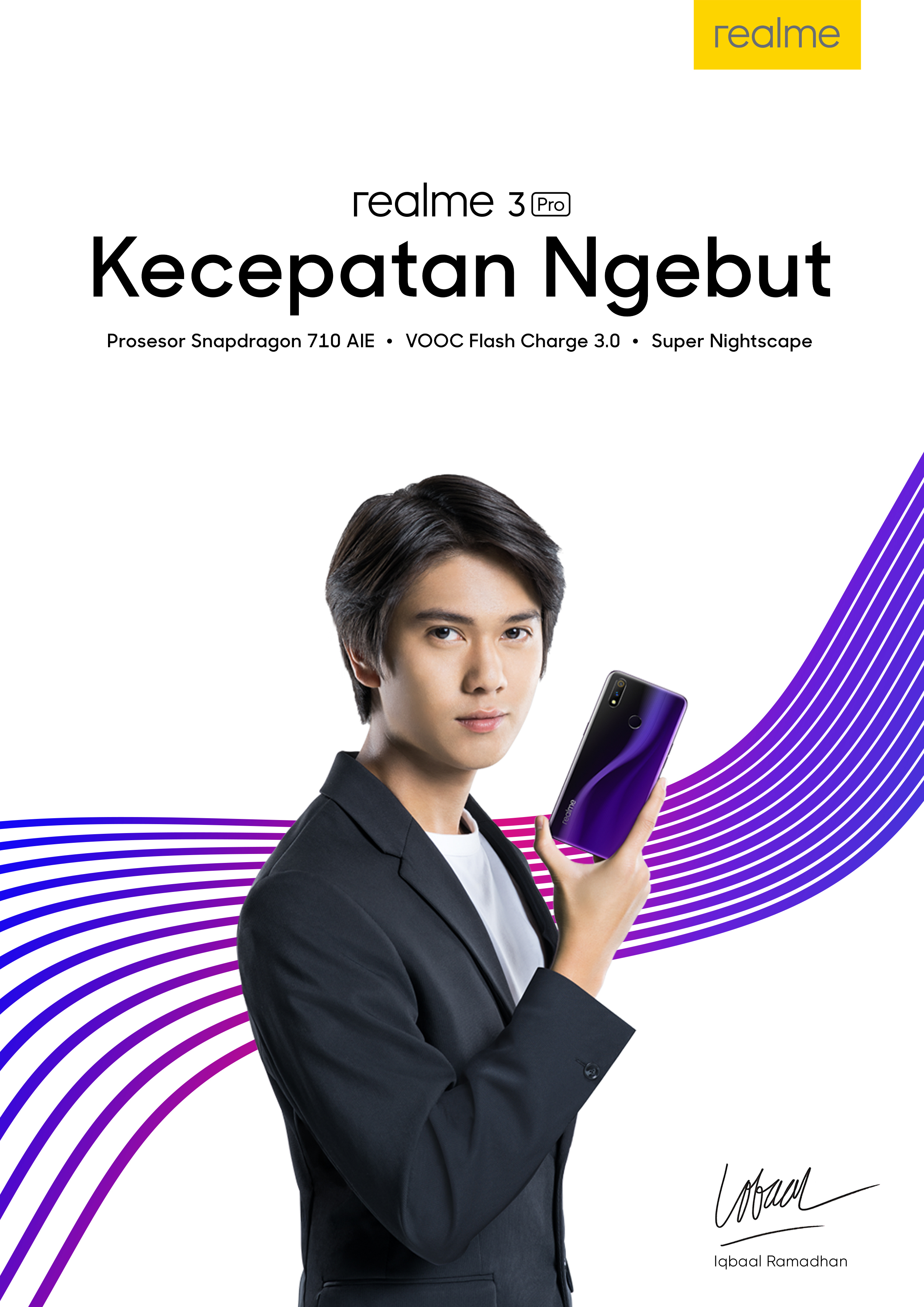 Iqbaal Ramadhan - Brand Ambassador realme