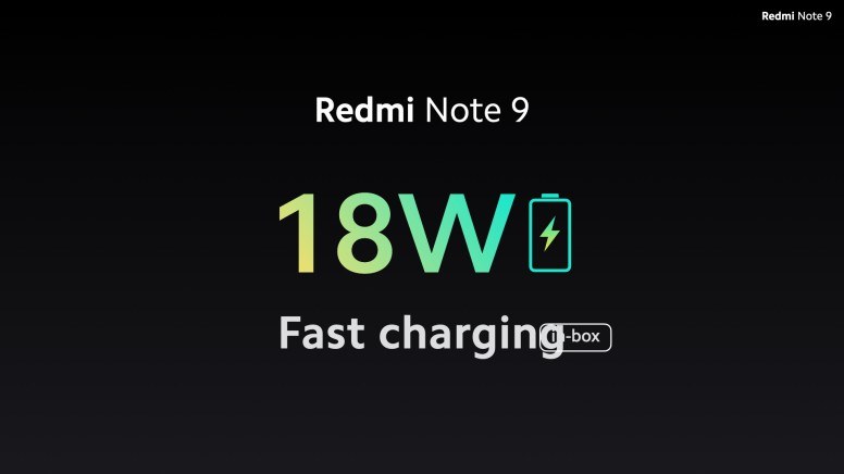 Fast Charging Redmi Note 9