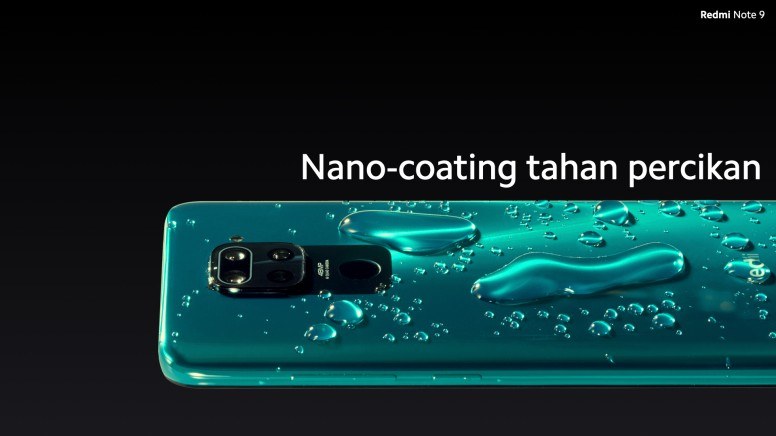 Nano Coating Pada Redmi Note 9