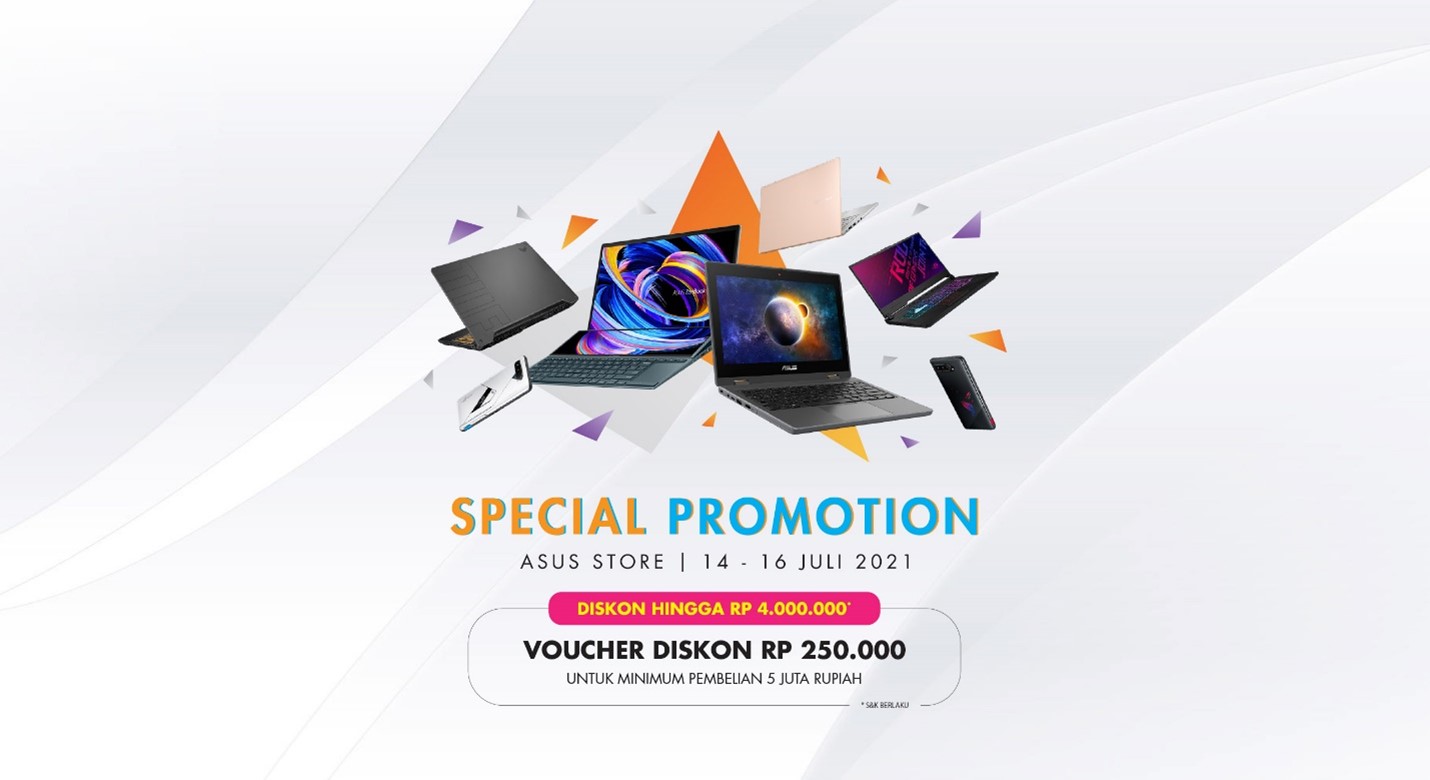 Beli Laptop Resmi di ASUS Online Store - Mudah, Nyaman dan Ekstra Garansi