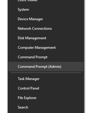 cara membuka control panel di Windows 10 - CMD Administrator