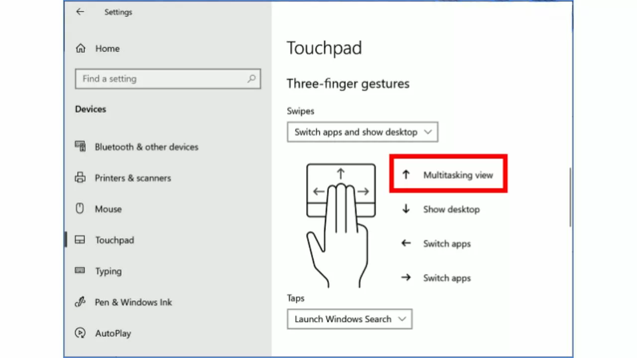 Cara Membuat Virtual Desktop Lewat Gesture Touchpad