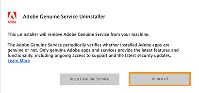 Cara mengatasi Adobe Genuine Service Alert