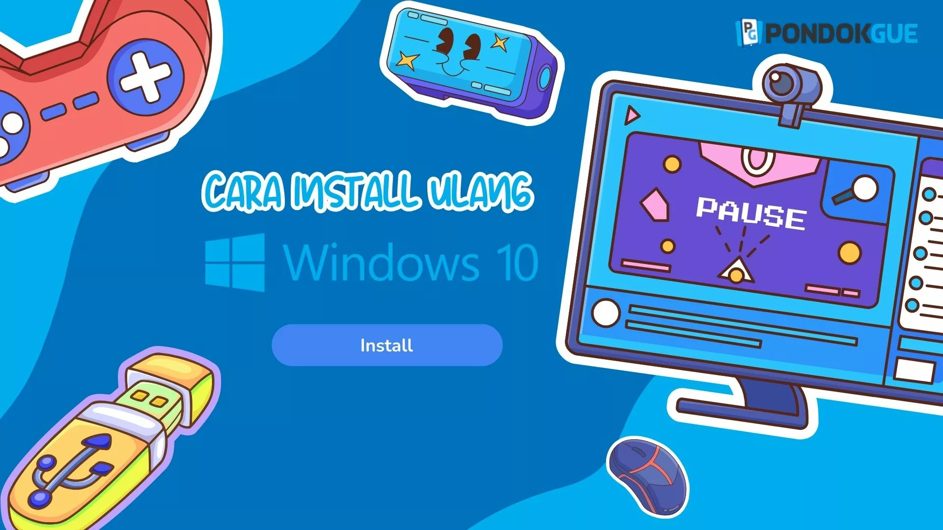 cara install ulang windows 10