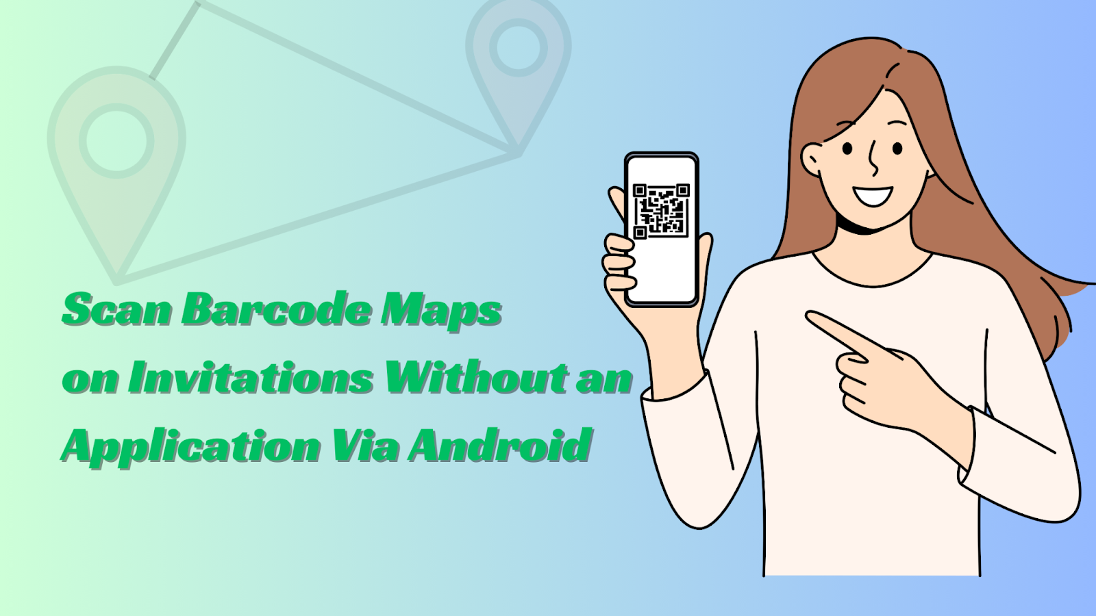 Cara Scan Peta Barcode pada Undangan Tanpa Aplikasi Lewat Android