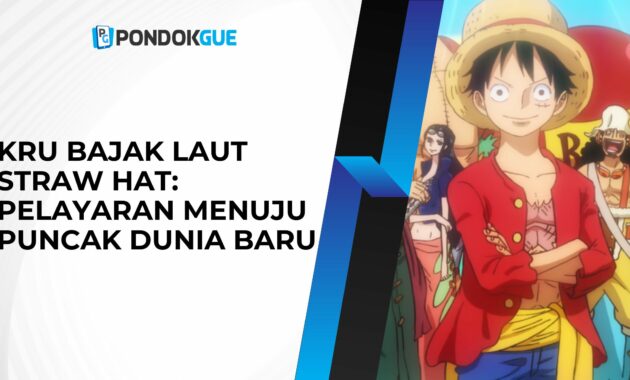 Kru Bajak Laut Straw Hat: