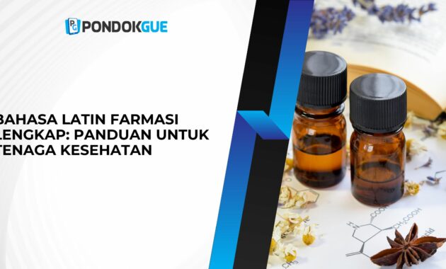 Bahasa Latin Farmasi Lengkap