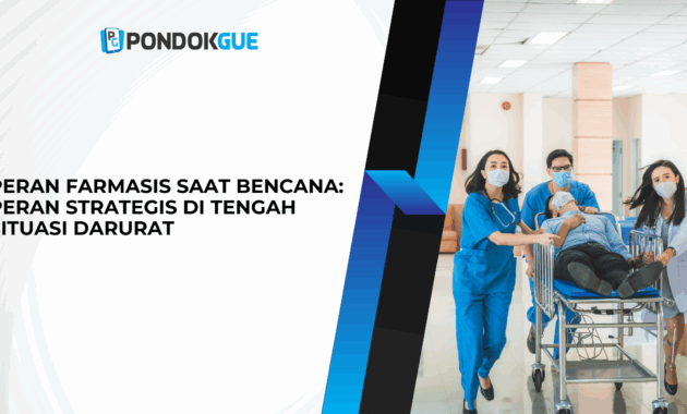 Peran Farmasis Saat Bencana